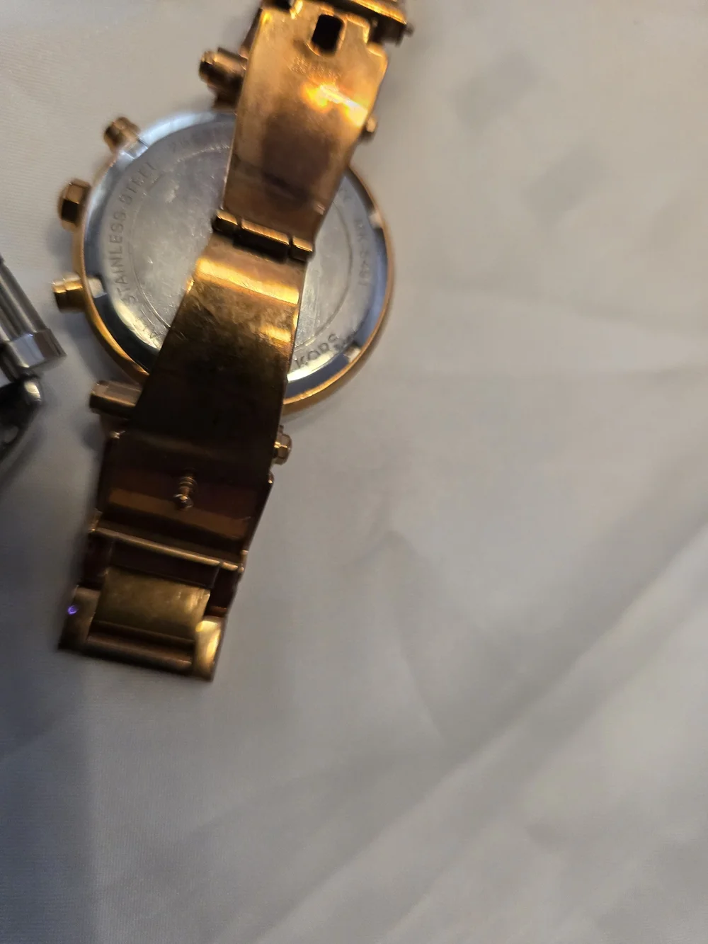 Michael Kors Three Rose Gold and Silver Trio Watch Set